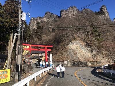 硬式野球部必勝祈願①