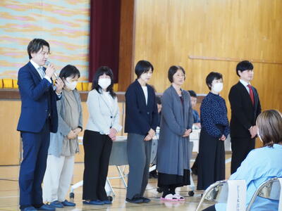 旧本部役員退任あいさつ